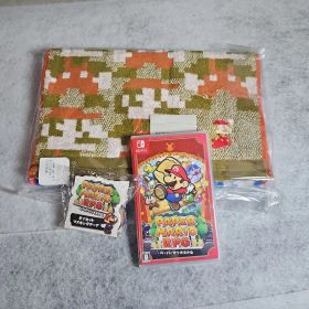 ペーパーマリオRPG -Switch +マリオフェイスタオル2種セット