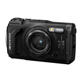 [新品]OM SYSTEM オーエムシステム コンパクトデジタルカメラ Tough TG-7 ブラック（キャンペーン対象商品）