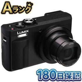 【中古】 整備済み品 パナソニック コンパクトデジタルカメラ ルミックス TZ90 DC-TZ90-K 本体 ブラック 光学30倍ズーム 4K動画記録 2030万画素 自撮り 徹底除菌清掃済 高品質 送料無料 翌日配送 中古 ぱなそにっく デジカメ コンデジ LUMIX 180日保証