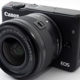 キヤノン ミラーレス CANON EOS M10 レンズキット ブラック 中古 Wi-Fi搭載 新品SDカード付き 届いてすぐに使える スマホに送れる 動画撮