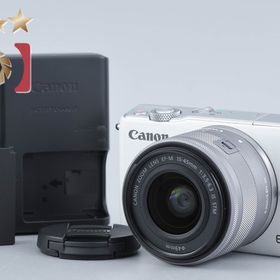 【中古】Canon キヤノン EOS M10 EF-M 15-45 IS STM レンズキット ホワイト