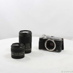 (中古)Canon EOS M6 ダブルズームキット シルバー(258-ud)