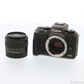 (中古)Canon EOS M5 EF-M 15-45 IS STM レンズキット (2420万画素/SDXC)(349-ud)