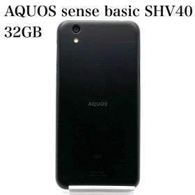 【美品】AQUOS sense basic SHV40 ブラック 32GB