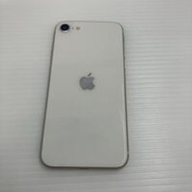 中古 【国内版SIMフリー】Apple iPhoneSE 4.7インチ (第3世代) 64GB (スターライト) NMYD3J/A 202010 状態： C:並品