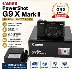 美品✨ Canon PowerShot G9 X Mark II 元箱 コンデジ