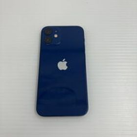 中古 【SIMロック解除済み】【docomo】Apple iPhone12 mini 5.4インチ 128GB (ブルー) MGDP3J/A 155611 状態： C:並品