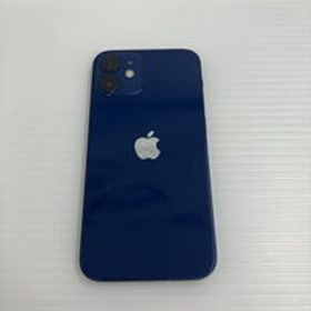 中古 【SIMロック解除済み】【docomo】Apple iPhone12 mini 5.4インチ 128GB (ブルー) MGDP3J/A 155611 状態： C:並品
