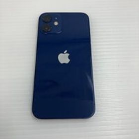 中古 【SIMロック解除済み】【docomo】Apple iPhone12 mini 5.4インチ 128GB (ブルー) MGDP3J/A 155611 状態： C:並品