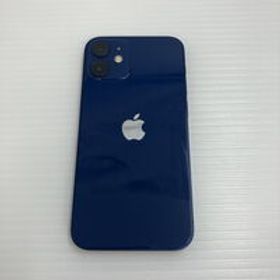 中古 【SIMロック解除済み】【docomo】Apple iPhone12 mini 5.4インチ 128GB (ブルー) MGDP3J/A 155611 状態： C:並品