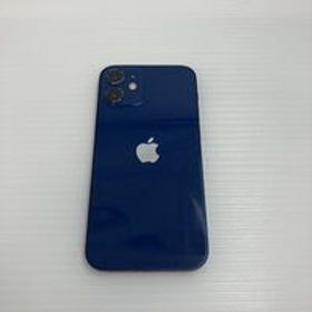 中古 【SIMロック解除済み】【docomo】Apple iPhone12 mini 5.4インチ 128GB (ブルー) MGDP3J/A 155611 状態： C:並品