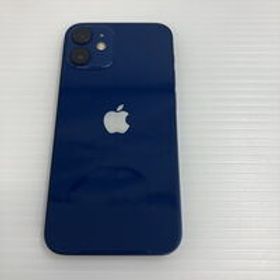 中古 【SIMロック解除済み】【docomo】Apple iPhone12 mini 5.4インチ 128GB (ブルー) MGDP3J/A 155611 状態： C:並品