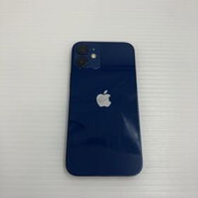 中古 【SIMロック解除済み】【docomo】Apple iPhone12 mini 5.4インチ 128GB (ブルー) MGDP3J/A 155611 状態： C:並品