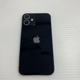 中古 Apple iPhone12 mini 5.4インチ 128GB (ブラック) 国内版SIMロックフリー MGDJ3J/A 144007 状態： C:並品