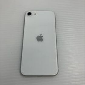 中古 【SIMロック解除済み】【docomo】Apple iPhoneSE 4.7インチ (第2世代/2020) 64GB (ホワイト) MX9T2J/A 155496 状態： C:並品