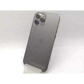 【中古】Apple au 【SIMロック解除済み】 iPhone 12 Pro Max 128GB グラファイト MGCU3J/A【大須2】保証期間1ヶ月【ランクB】