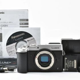★訳あり品★ パナソニック Panasonic LUMIX GX8 ボディ DMC-GX8 シルバー 《ショット数31894回・付属品多数！》★完動品★ #A606198
