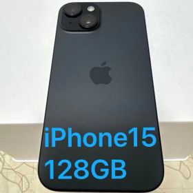 「iPhone 15」128GB ブラック SIMフリーネットワーク利用制限◯残債無し