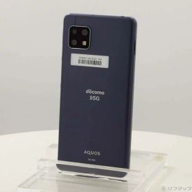 【中古】SHARP(シャープ) AQUOS sense5G 64GB ニュアンスブラック SH-53A docomoロック解除SIMフリー 【352-ud】