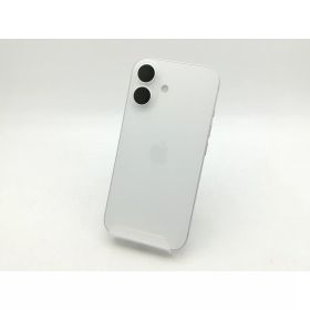 【中古】Apple au 【SIMフリー】 iPhone 16 128GB ホワイト MYDR3J/A【神戸】保証期間1ヶ月【ランクB】