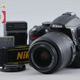 【中古】Nikon ニコン D5000 18-55 VR レンズキット シャッター回数僅少