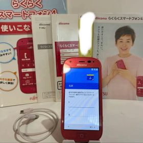 NTT docomo F-04J 赤 取説付き