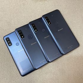 4台 Arrows We F-51B 64GB ネイビー ドコモ版 SIMフリー 送料無料