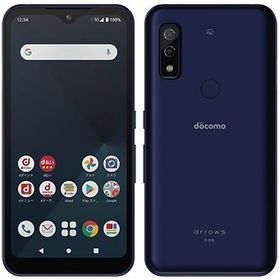 「モバイルスター」SIMフリー品 arrows We F-51B ネイビー docomo