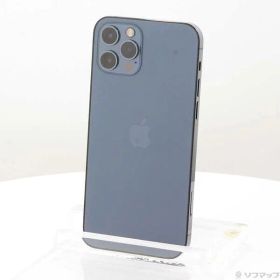 【中古】Apple(アップル) iPhone12 Pro 128GB パシフィックブルー NGM83J／A SIMフリー 【247-ud】
