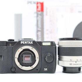 ペンタックス Pentax Q10 Black 12.4MP 02 Standard Lens 645 Shots 元箱 [美品] #Z6777A