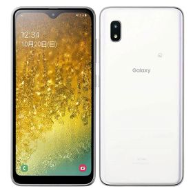 【中古】【安心保証】 GALAXY A20 SCV46-u[32GB] UQモバイル ホワイト