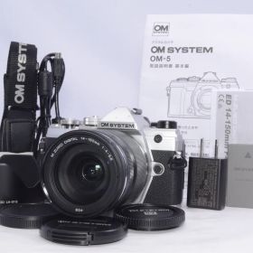 OLYMPUS オリンパス OM SYSTEM OM-5 14-150mm II レンズキット シルバー