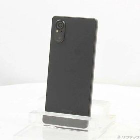 【中古】SONY(ソニー) Xperia 5 V 128GB ブラック SO-53D docomo SIMフリー 【349-ud】