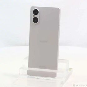 【中古】SONY(ソニー) Xperia 5 V 128GB プラチナシルバー SO-53D docomo SIMフリー 【377-ud】