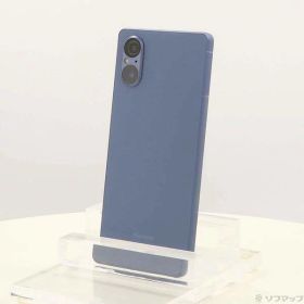 【中古】SONY(ソニー) Xperia 5 V 128GB ブルー SO-53D docomo SIMフリー 【377-ud】