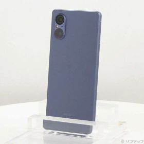 【中古】SONY(ソニー) Xperia 5 V 128GB ブルー SO-53D docomo SIMフリー 【262-ud】