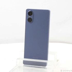 【中古】SONY(ソニー) Xperia 5 V 128GB ブルー SO-53D docomo SIMフリー 【198-ud】