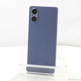 【中古】SONY(ソニー) Xperia 5 V 128GB ブルー SO-53D docomo SIMフリー 【198-ud】