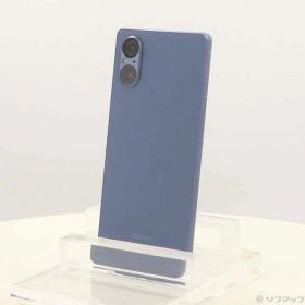 【中古】SONY(ソニー) Xperia 5 V 128GB ブルー SO-53D docomo SIMフリー 【377-ud】