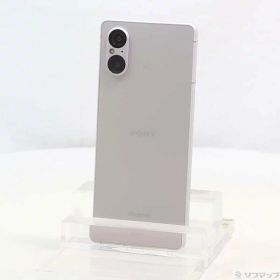 【中古】SONY(ソニー) Xperia 5 V 128GB プラチナシルバー SO-53D docomo SIMフリー 【377-ud】