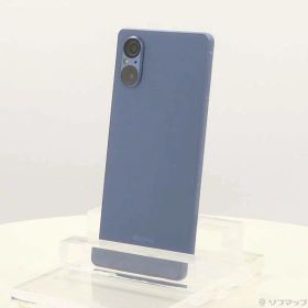 【中古】SONY(ソニー) Xperia 5 V 128GB ブルー SO-53D docomo SIMフリー 【377-ud】