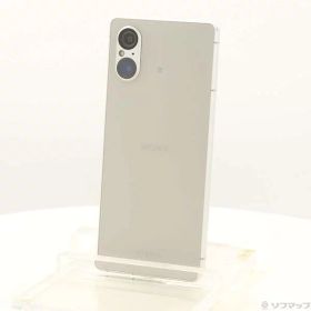 【中古】SONY(ソニー) Xperia 5 V 256GB プラチナシルバー XQ-DE44 S2JPCX0 SIMフリー 【349-ud】