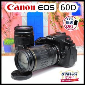 Canon EOS 60D✨本格一眼レフ ✨スマホ転送✨望遠セット