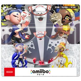 【新品】【amiibo】amiibo すりみ連合セット［フウカ／ウツホ／マンタロー］（スプラトゥーンシリーズ）[お取寄せ品]