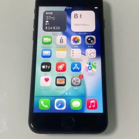 iPhone SE第3世代 64GB ミッドナイト バッテリー100%