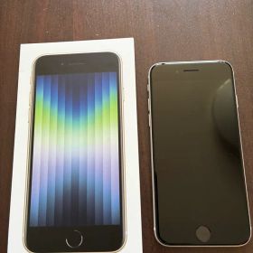 Apple iPhone SE (第3世代) スターライト 64GB