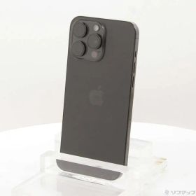 ソフマップ 〔中古品〕 iPhone15 Pro Max 256GB ブラックチタニウム MU6P3J／A SIMフリー【276】