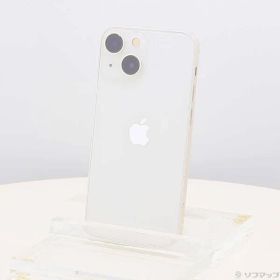 ソフマップ 〔中古品〕 iPhone13 mini 128GB スターライト NLJE3J／A SIMフリー【198】