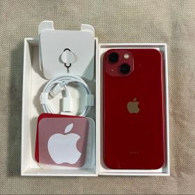 ☆【美品・修復歴無し】iPhone 13mini 128G RED 付属品有☆