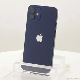 【中古】Apple(アップル) iPhone12 64GB ブルー MGHR3J／A SoftBank 【305-ud】